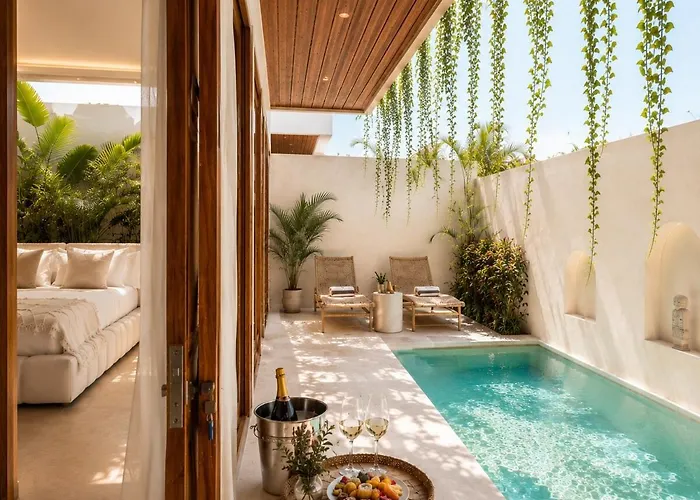 Coco 1br Private Pool In Pererenan With Skylight Bathtub Villa *