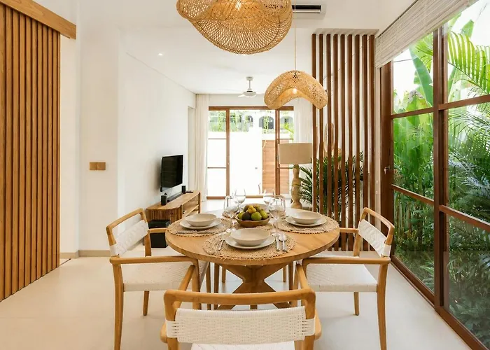 Coco 1br Private Pool In Pererenan With Skylight Bathtub