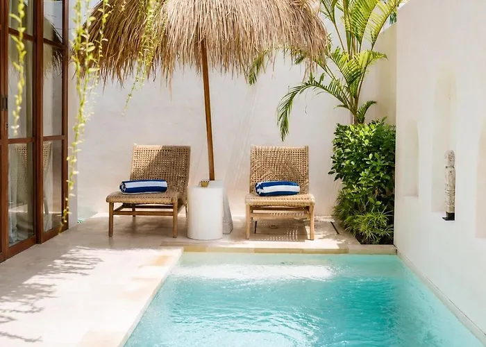 Coco 1br Private Pool In Pererenan With Skylight Bathtub * Canggu
